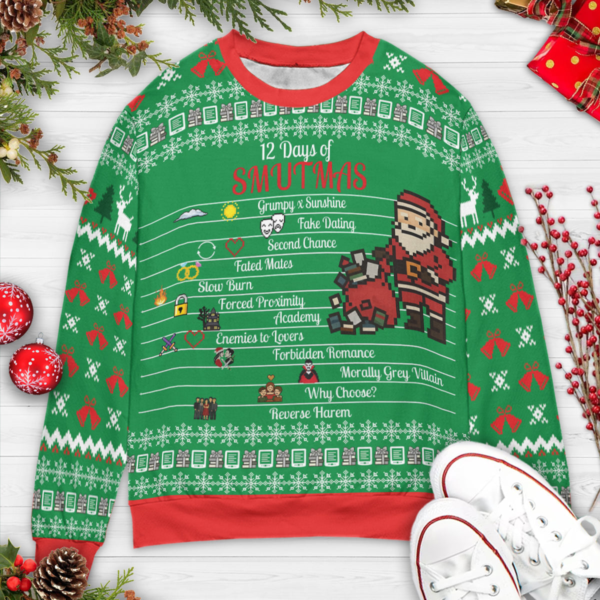 Ugly Christmas Sweatshirt - RJQ4MFED
