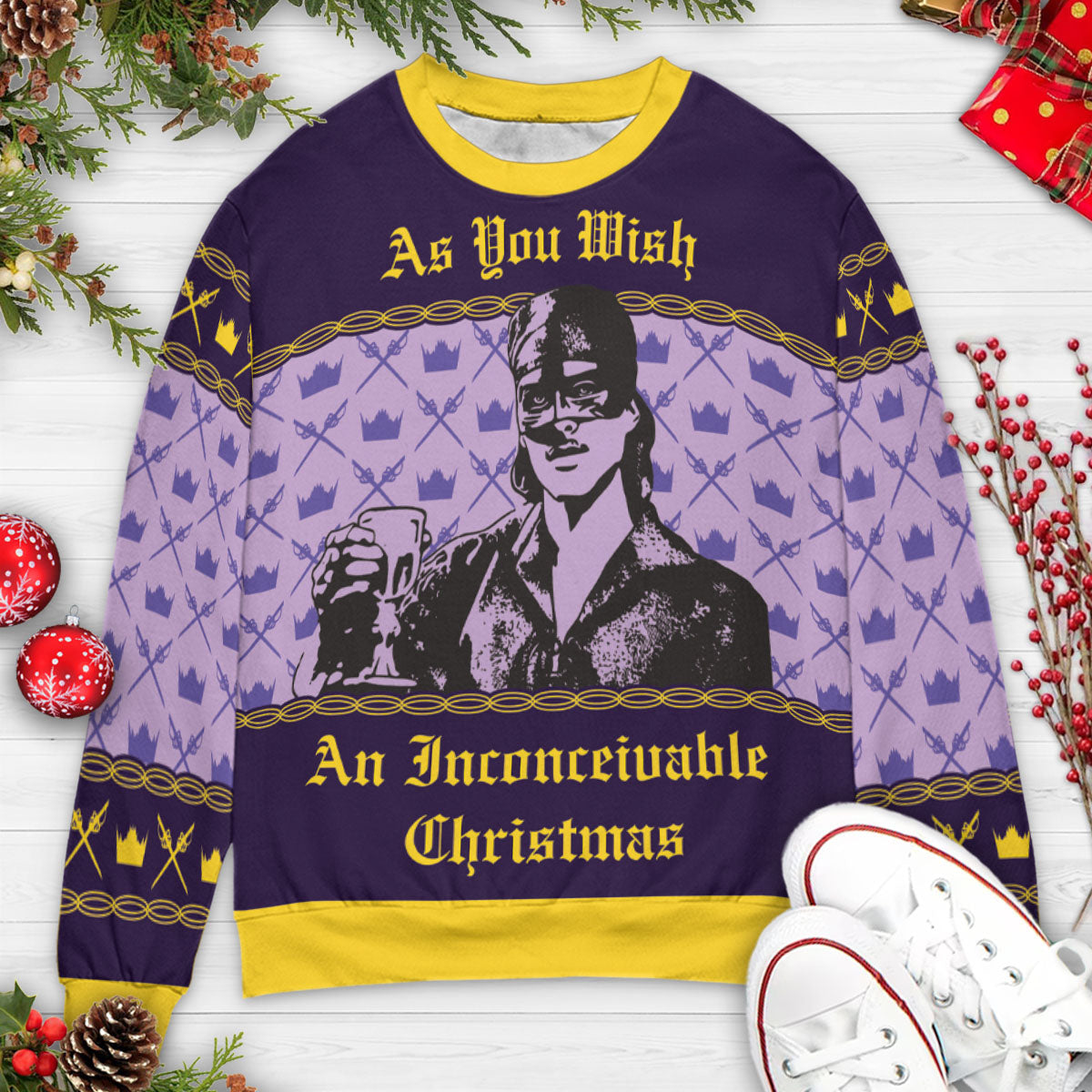 Ugly Christmas Sweatshirt - Y1DJC7LD