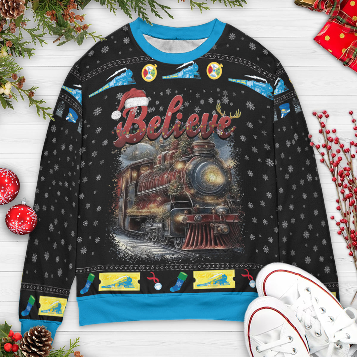 Ugly Christmas Sweatshirt - 3J5YYR4W