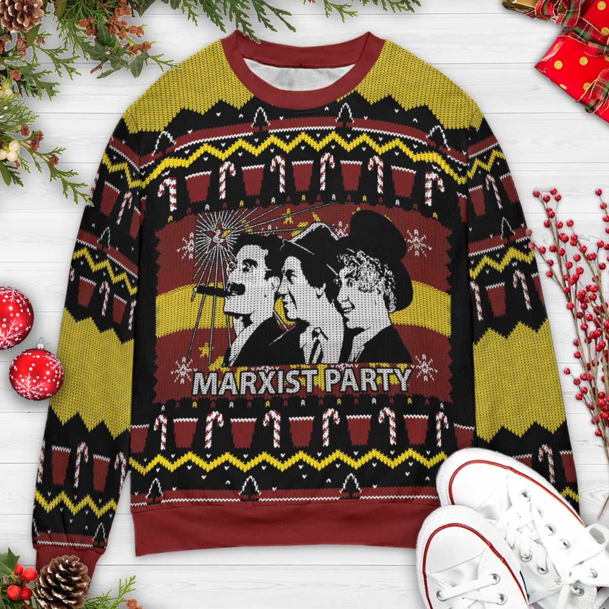 Ugly Christmas Sweatshirt - C46AQ811