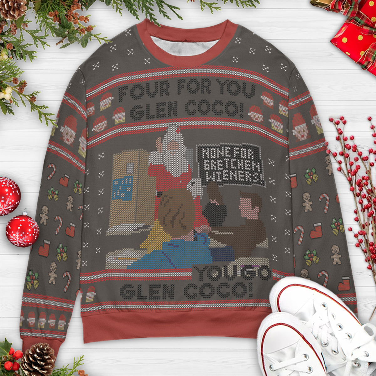 Ugly Christmas Sweatshirt - 6YX5FAS3