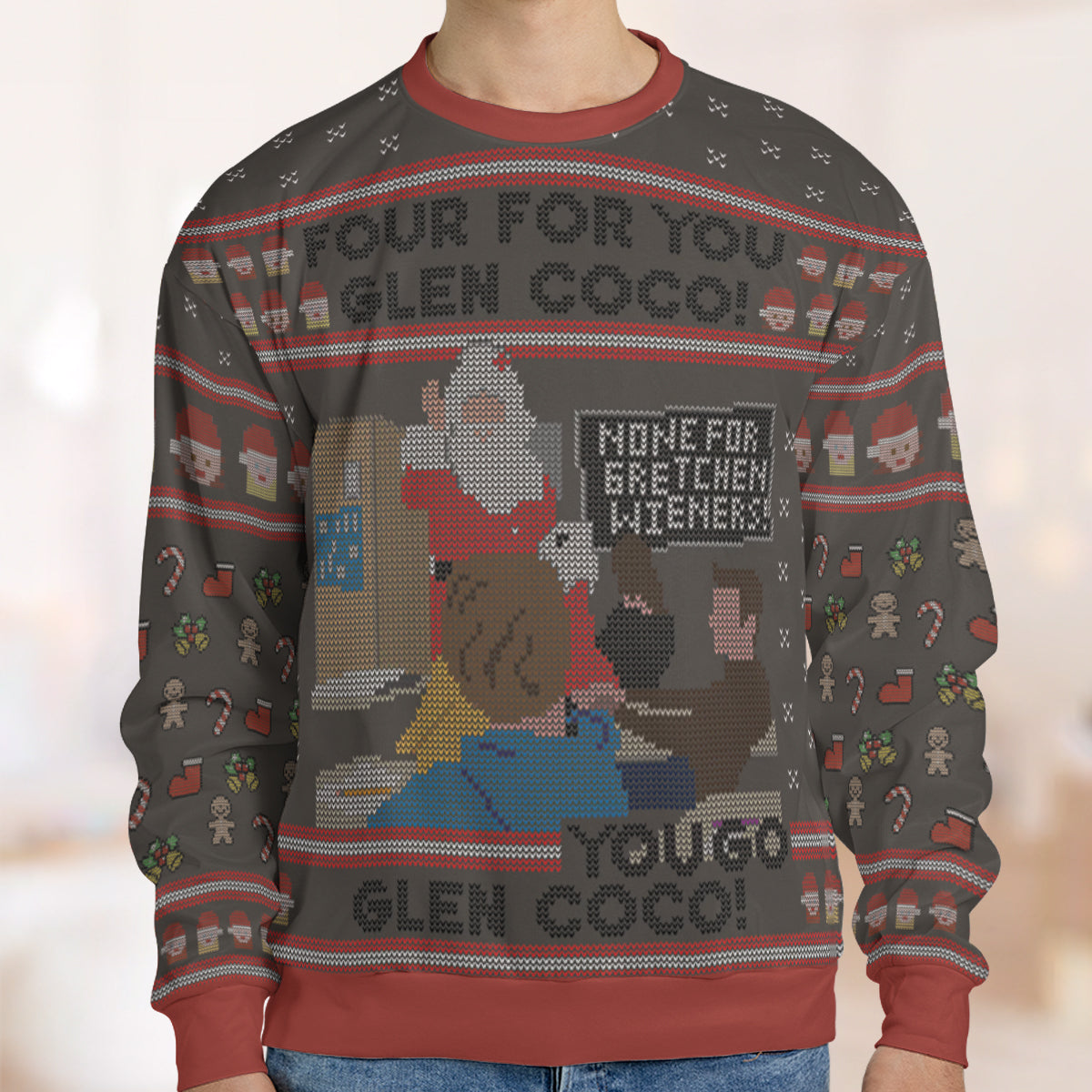 Ugly Christmas Sweatshirt - 6YX5FAS3