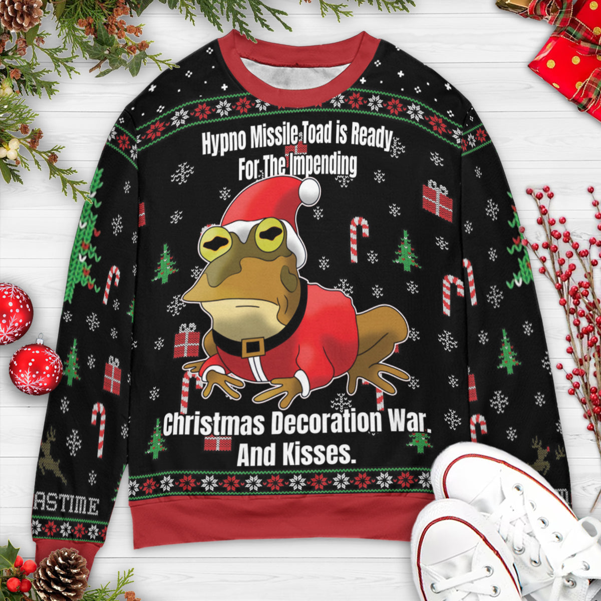 Ugly Christmas Sweatshirt - 8HXUVNM3