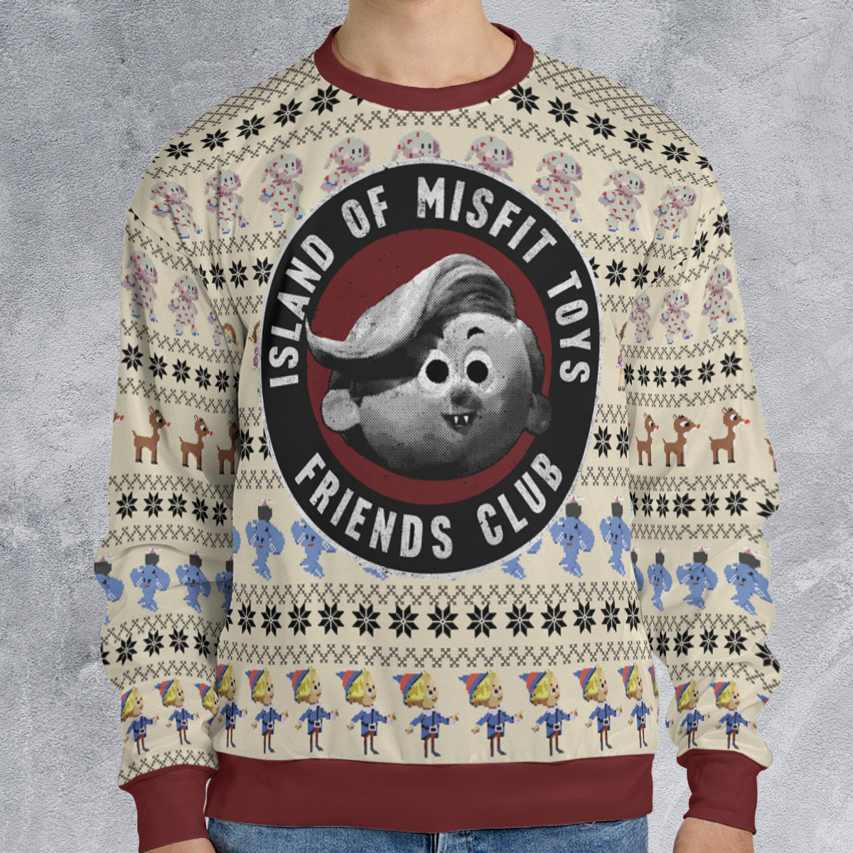 Ugly Christmas Sweatshirt - QNW22S1Z