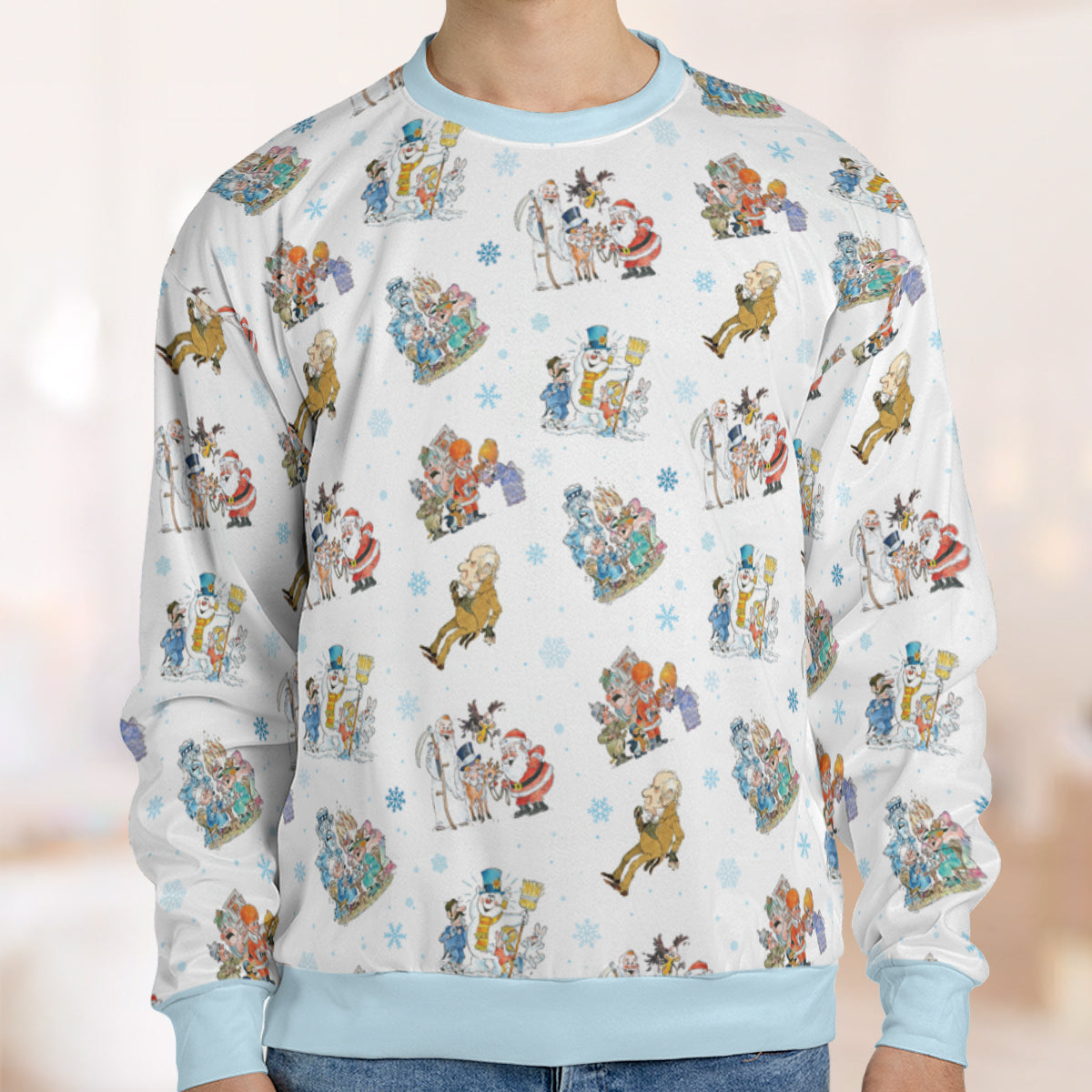 All-over Print Sweatshirt - U9X3XLZN