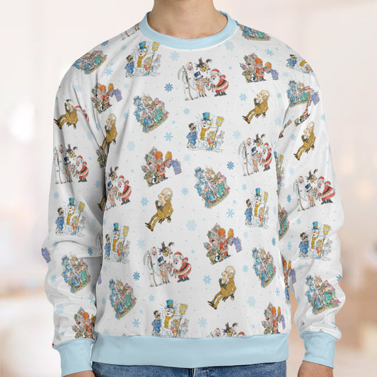 All-over Print Sweatshirt - U9X3XLZN
