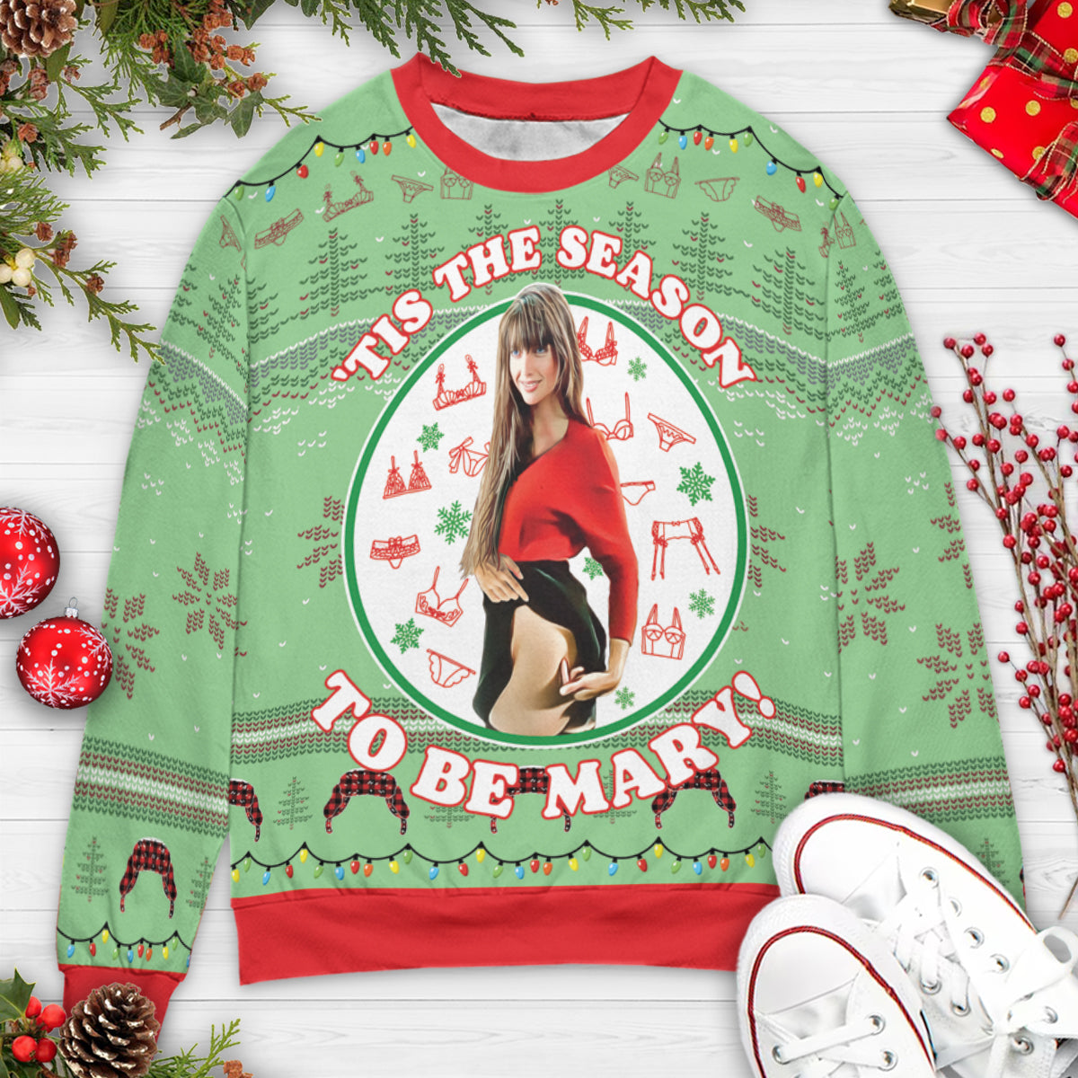 Ugly Christmas Sweatshirt - 6N9H6F3V