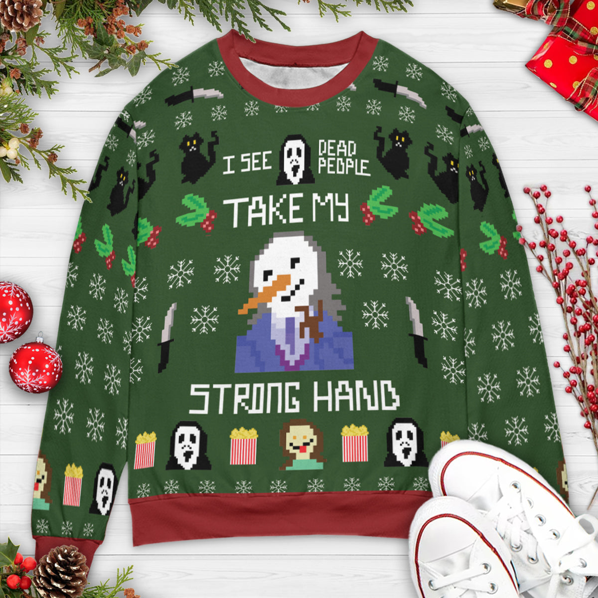 Ugly Christmas Sweatshirt - TFPGL8FA