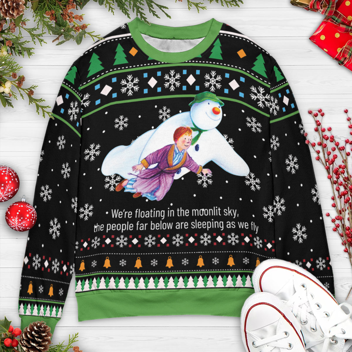 Ugly Christmas Sweatshirt - WGCTA9WL