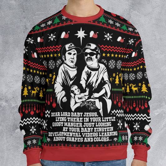 Ugly Christmas Sweatshirt - W4MYGH3U