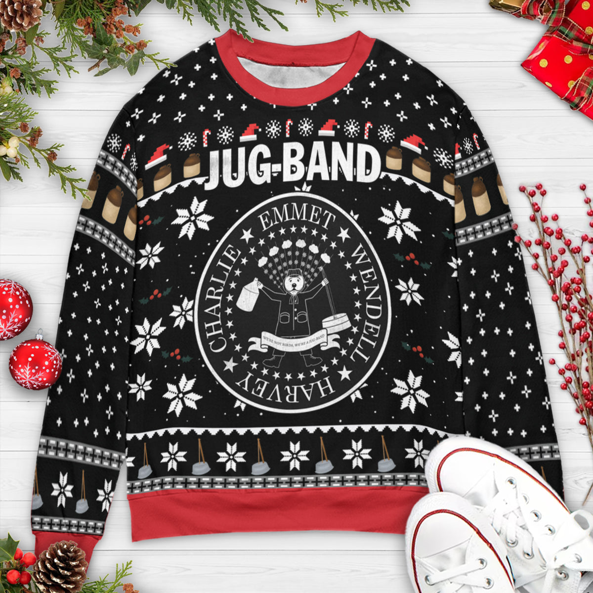 Ugly Christmas Sweatshirt - TFTYUKUE