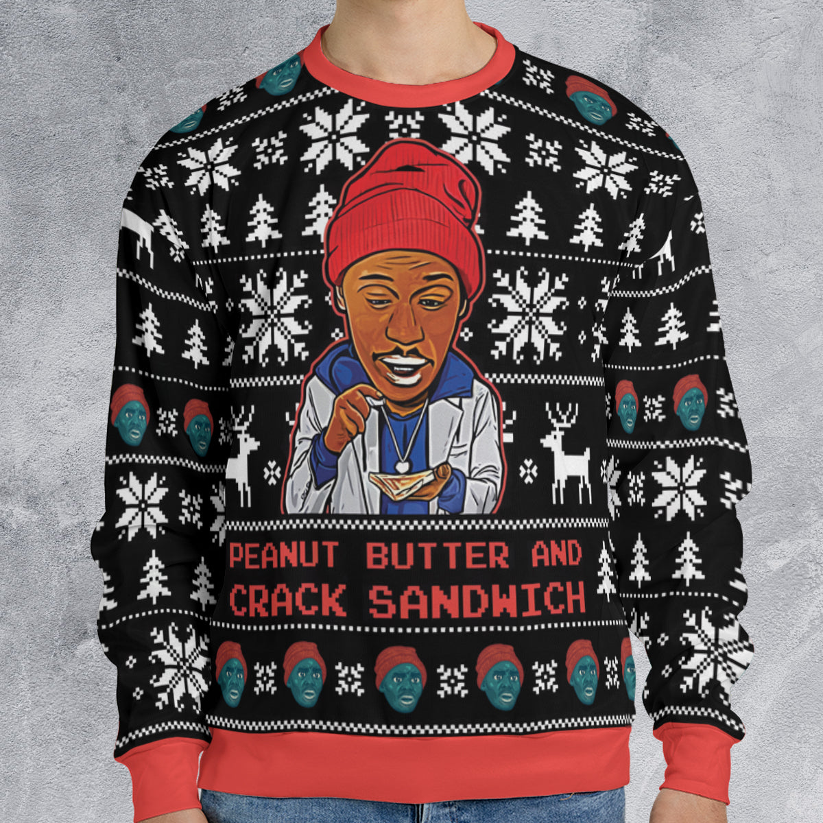 Ugly Christmas Sweatshirt - XLYJ6DLT