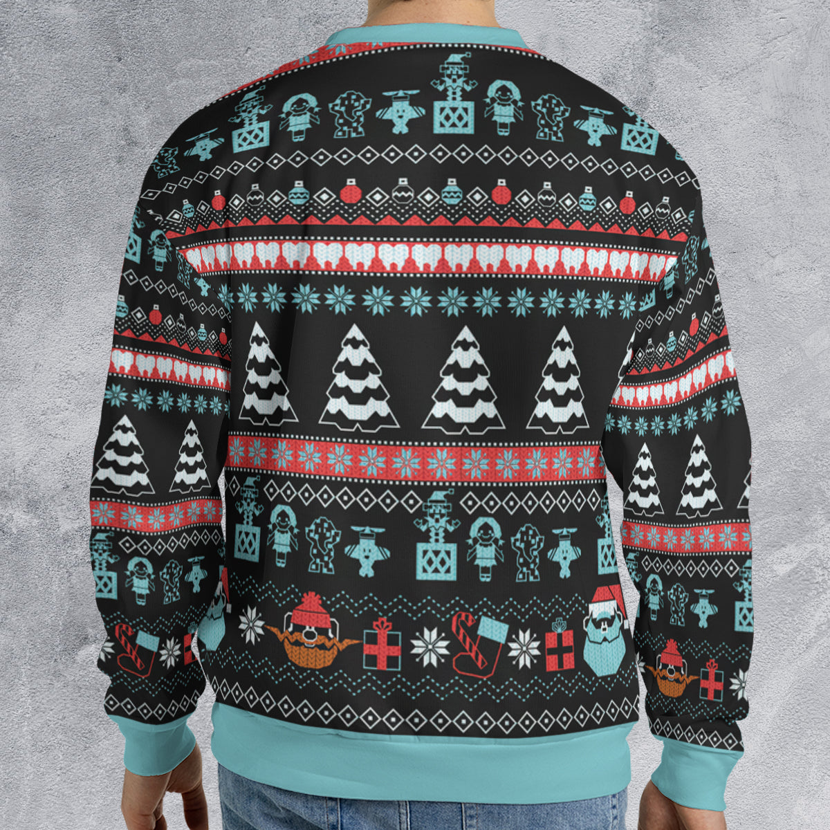 Ugly Christmas Sweatshirt - NWZDMHA6