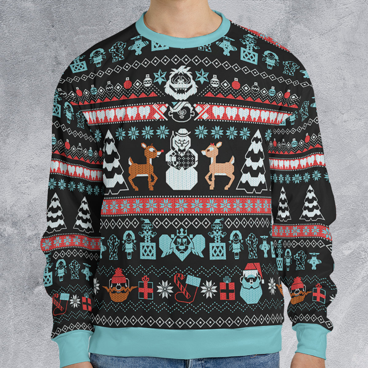 Ugly Christmas Sweatshirt - NWZDMHA6