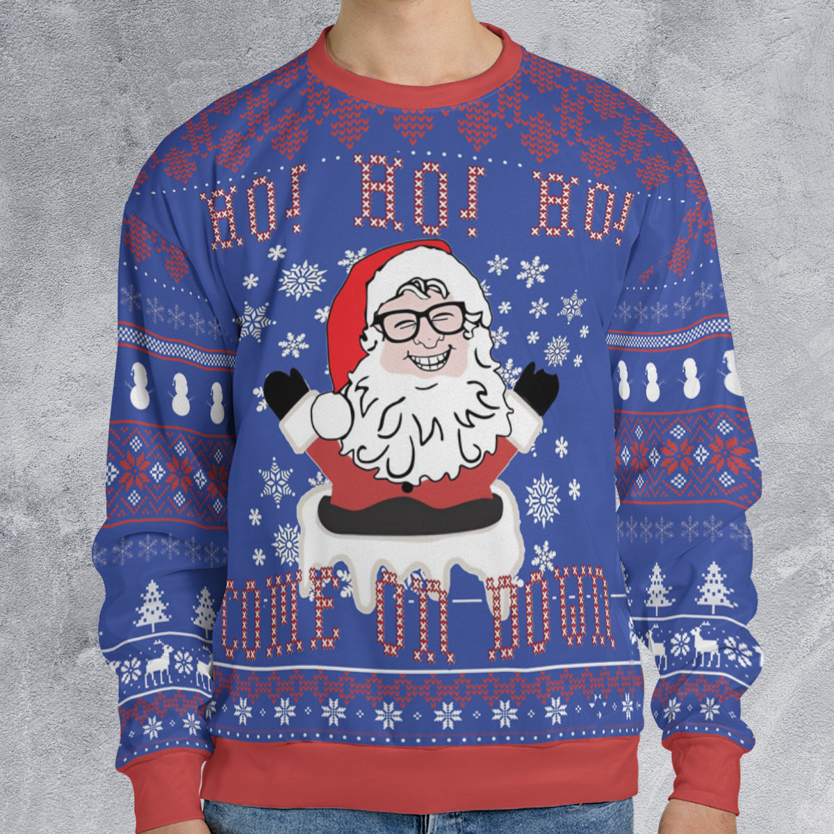 Ugly Christmas Sweatshirt - EPVVDDZM