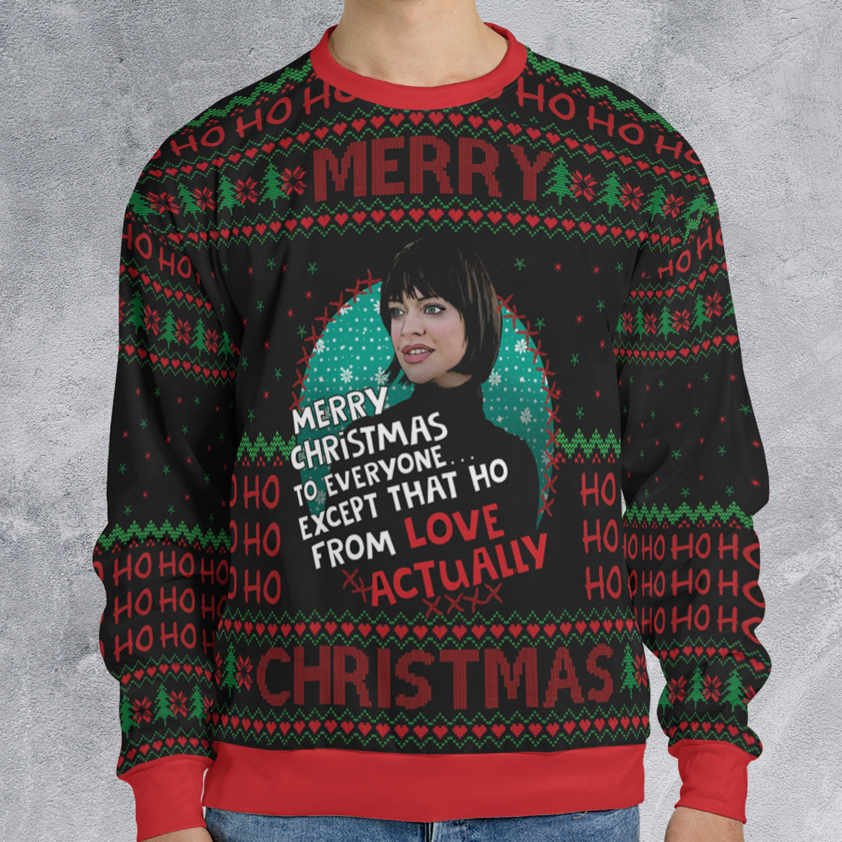 Ugly Christmas Sweatshirt - RH7PZUFY
