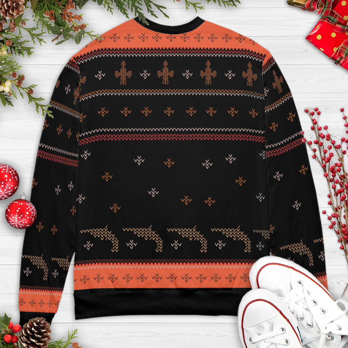 Ugly Christmas Sweatshirt - 8CYCCEEG