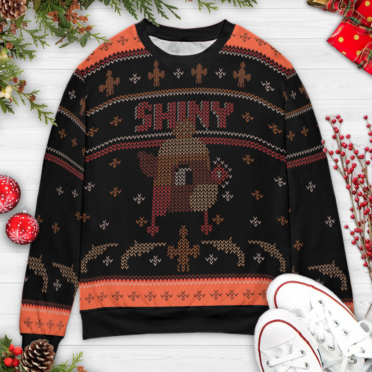 Ugly Christmas Sweatshirt - 8CYCCEEG