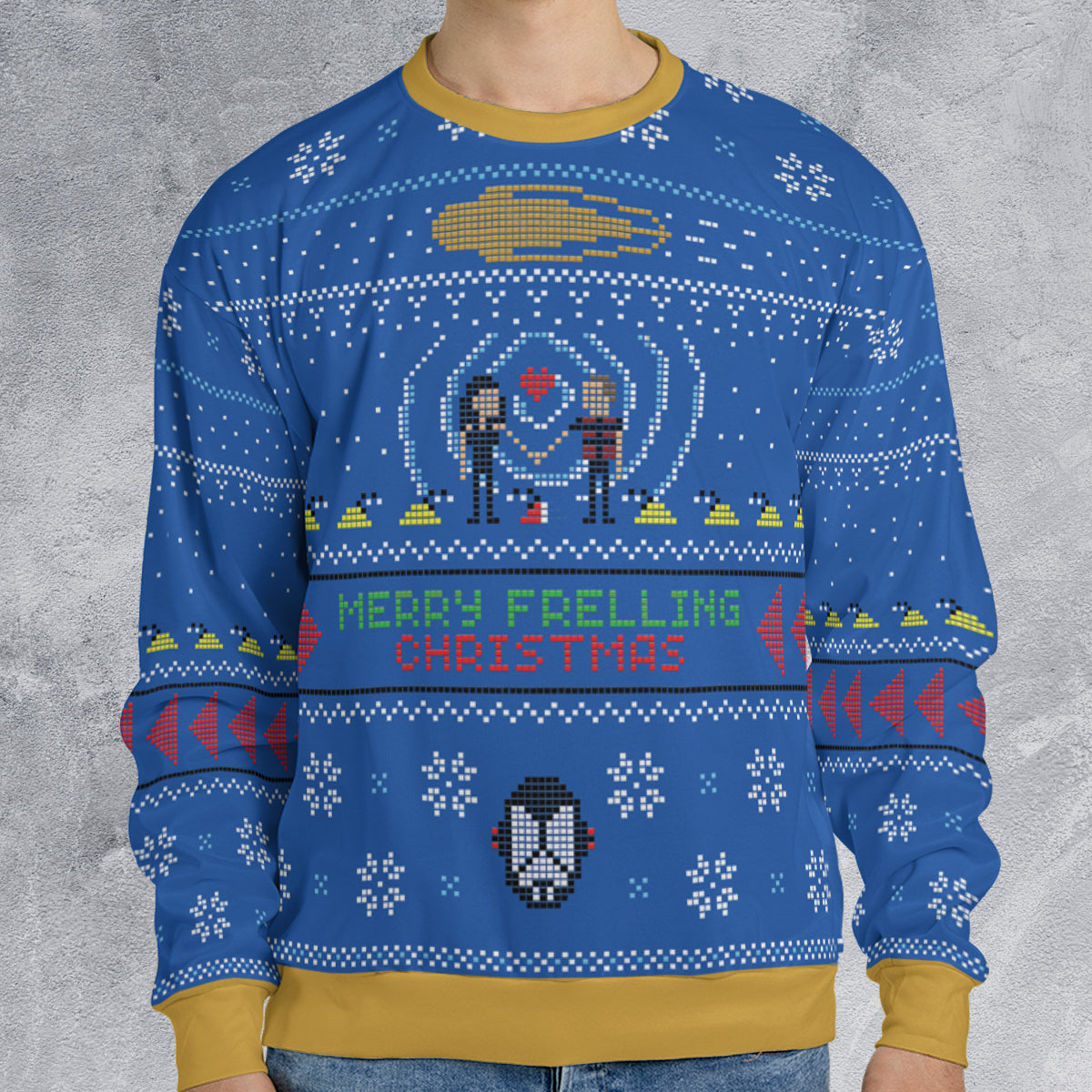 Ugly Christmas Sweatshirt - 4MTTVJ5C