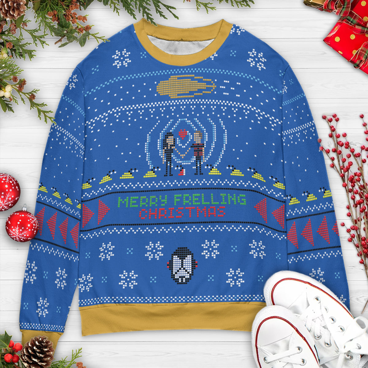 Ugly Christmas Sweatshirt - 4MTTVJ5C