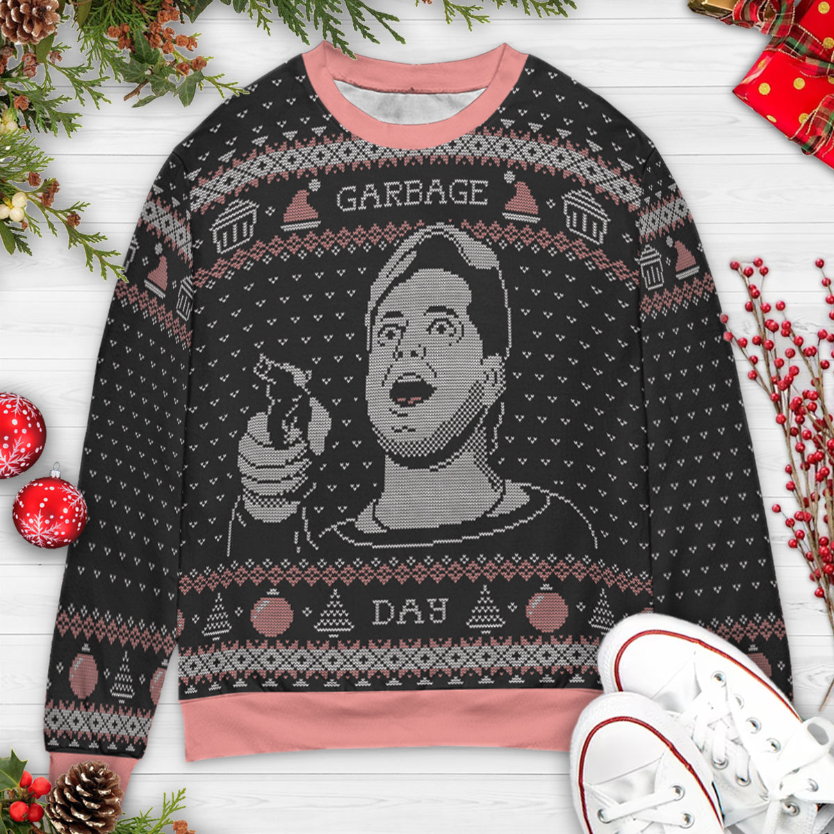Ugly Christmas Sweatshirt - QFXJYX3S