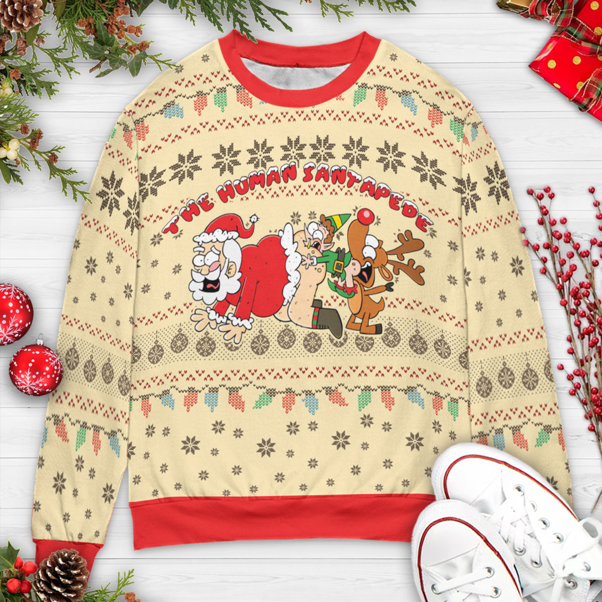 Ugly Christmas Sweatshirt - MKFKFR5J
