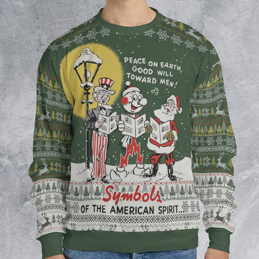 Ugly Christmas Sweatshirt - AJR3XGUY