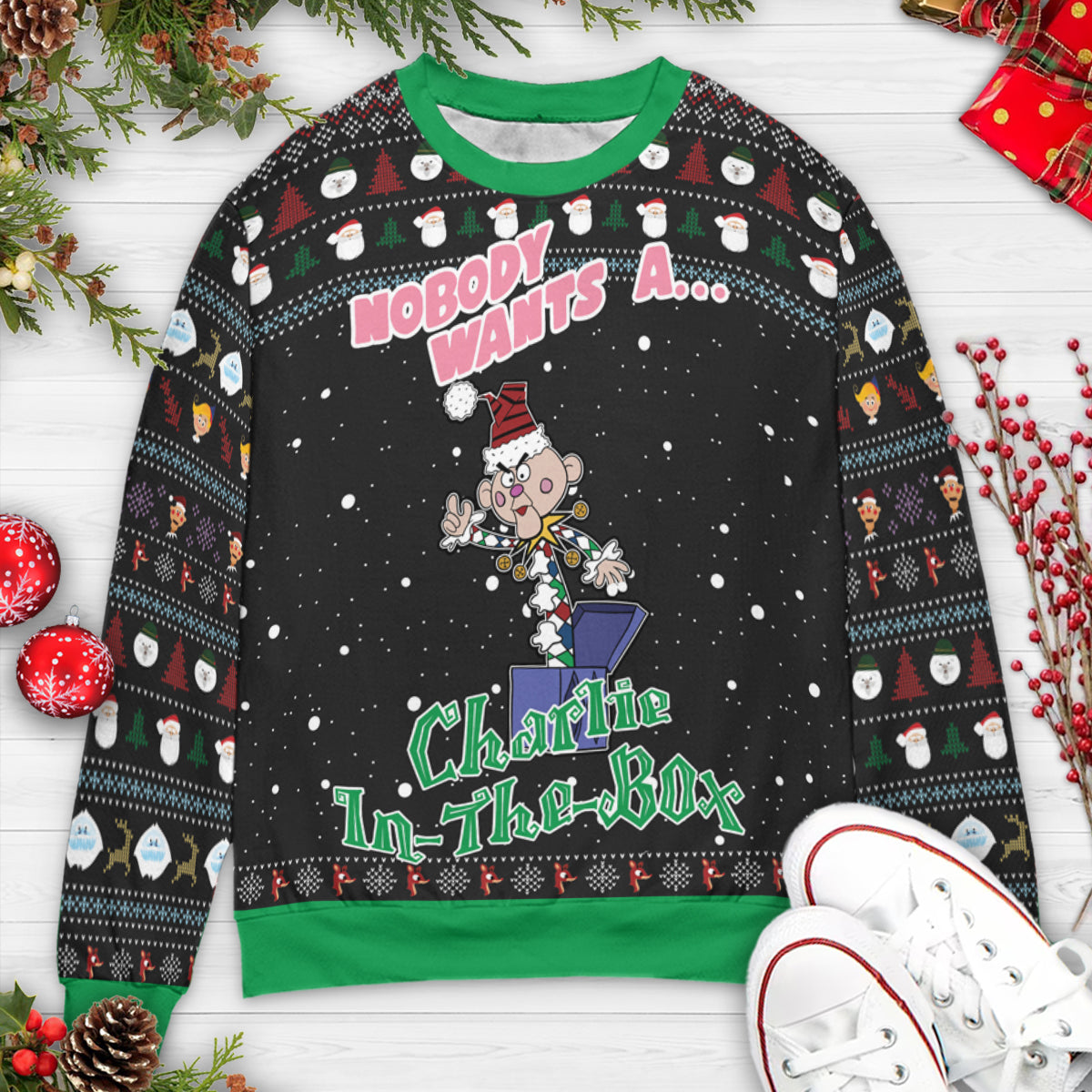 Ugly Christmas Sweatshirt - 36SC3E3S