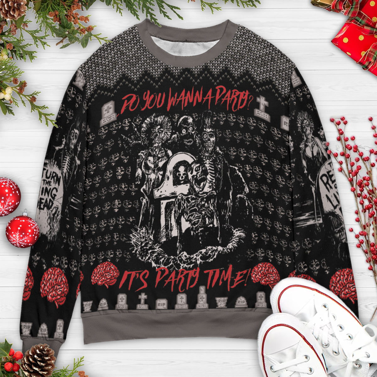 Ugly Christmas Sweatshirt - 3NH9JEG5