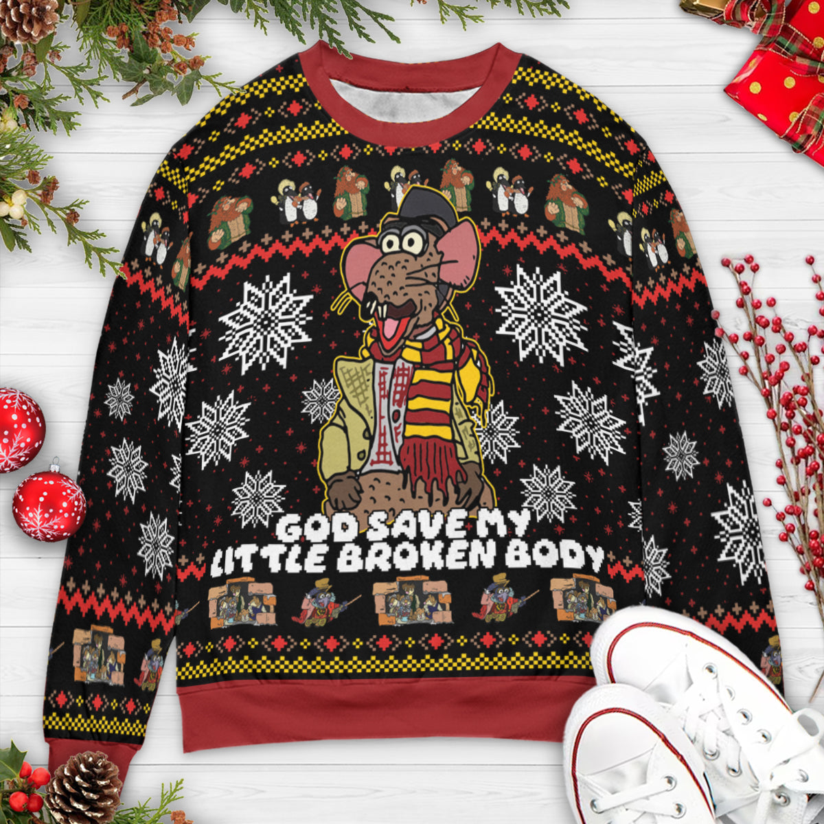 Ugly Christmas Sweatshirt - 68SJWNH4