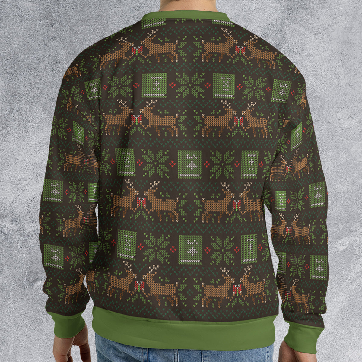 Ugly Christmas Sweatshirt - K4QTPBV6