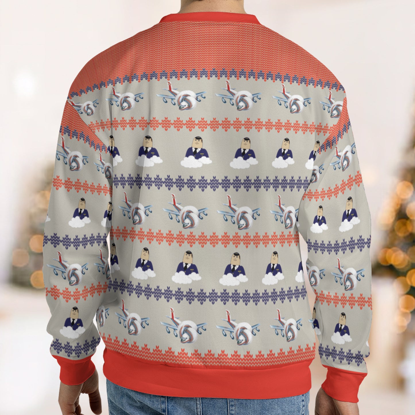 Ugly Christmas Sweatshirt - E6MB77U9