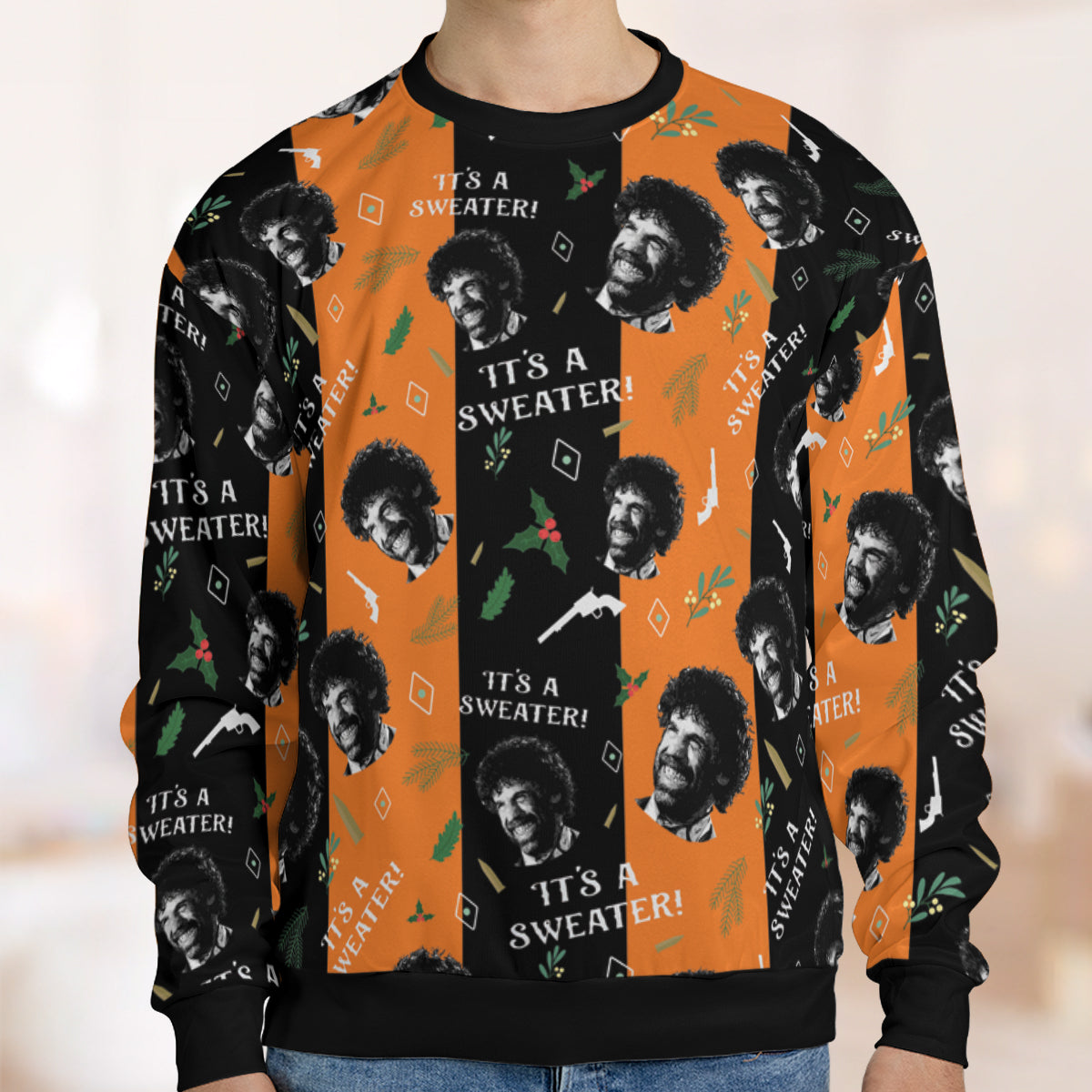 All-over Print Sweatshirt - A2P87J72