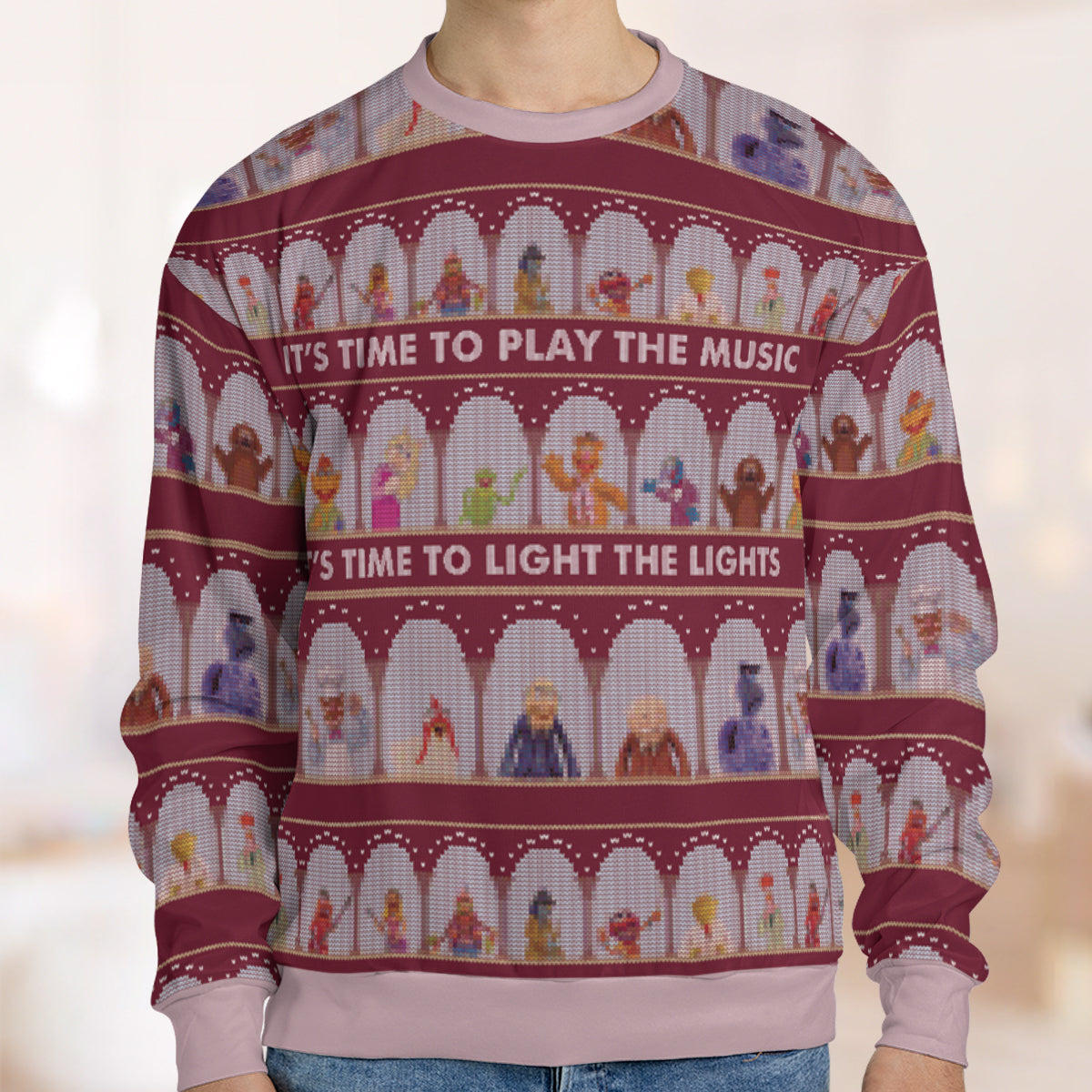 Ugly Christmas Sweatshirt - 3DJK31TS