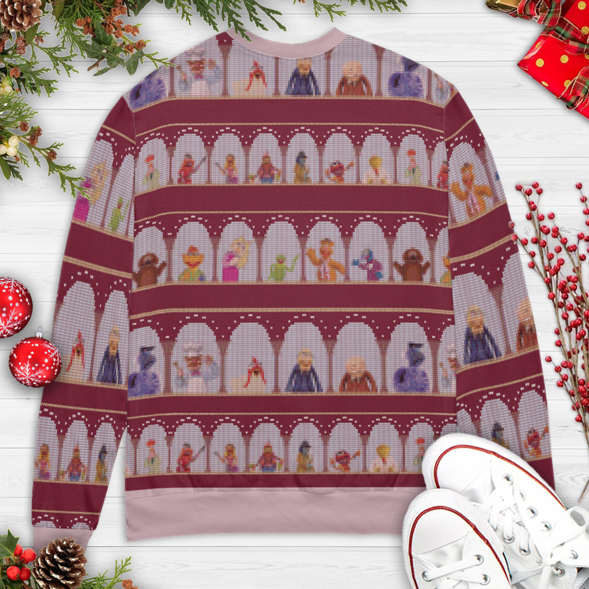Ugly Christmas Sweatshirt - 3DJK31TS
