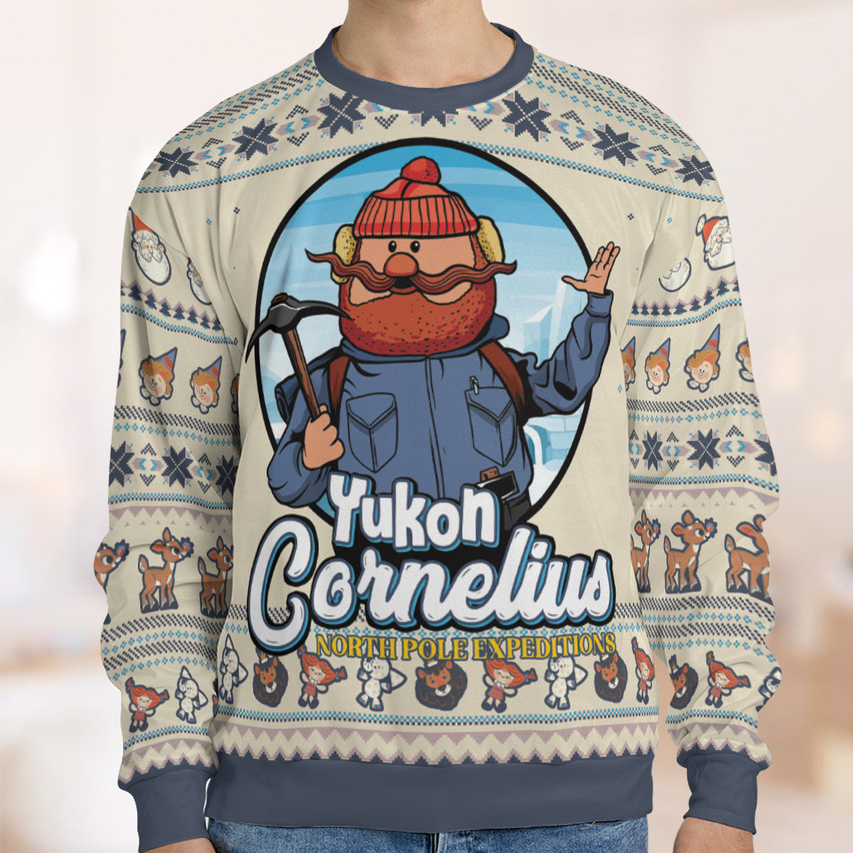 Ugly Christmas Sweatshirt - JK6FCWPE