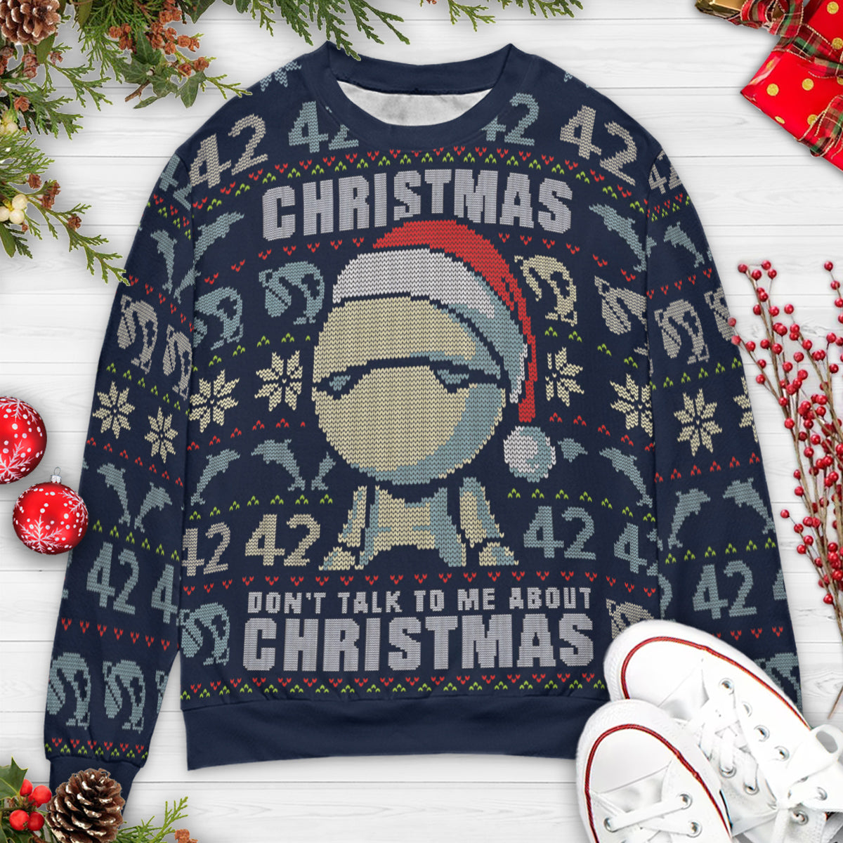 Ugly Christmas Sweatshirt - UHSPVHMX