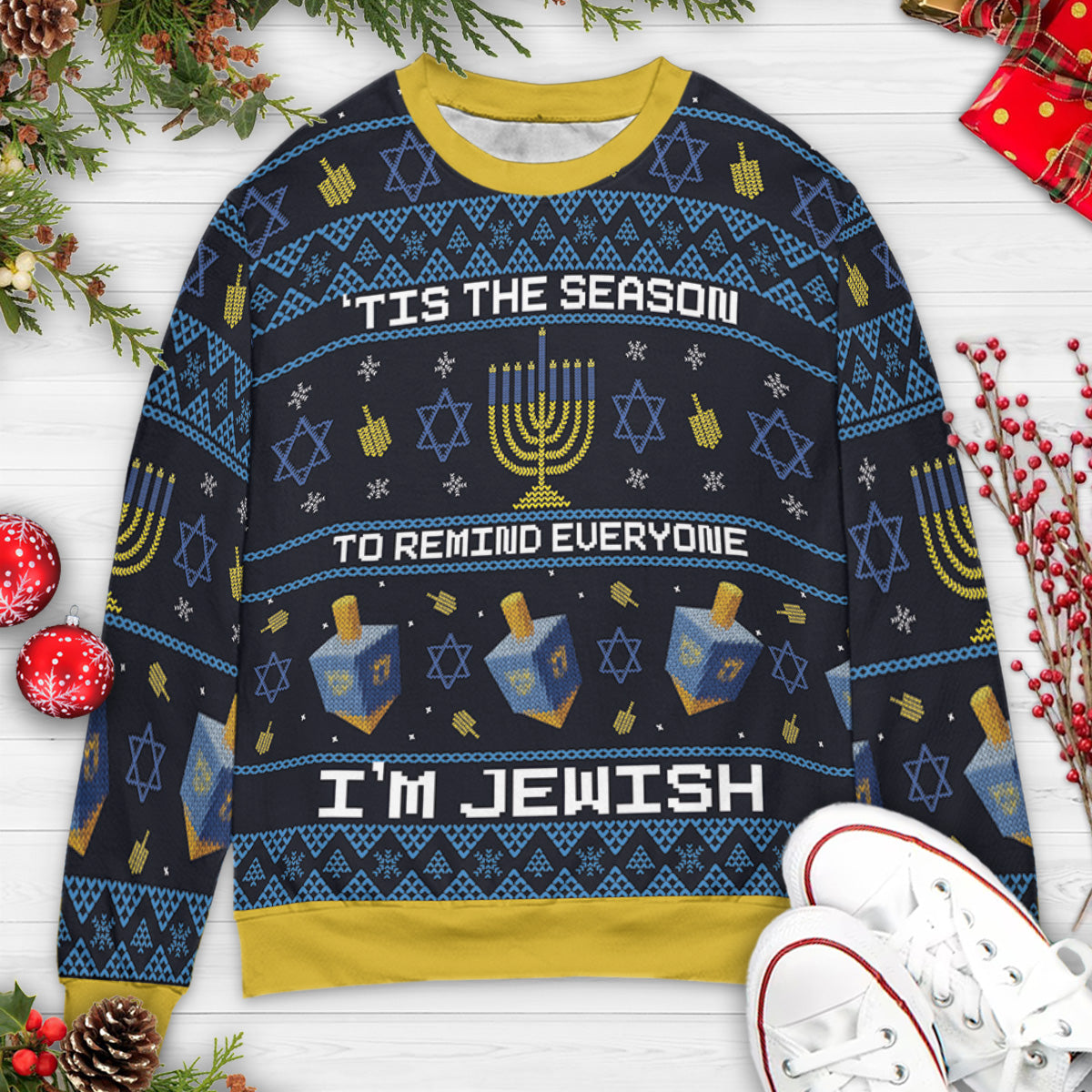 Ugly Christmas Sweatshirt - R9UP47JE
