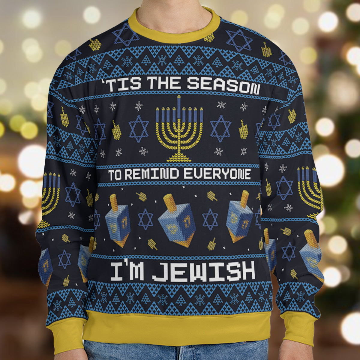 Ugly Christmas Sweatshirt - R9UP47JE