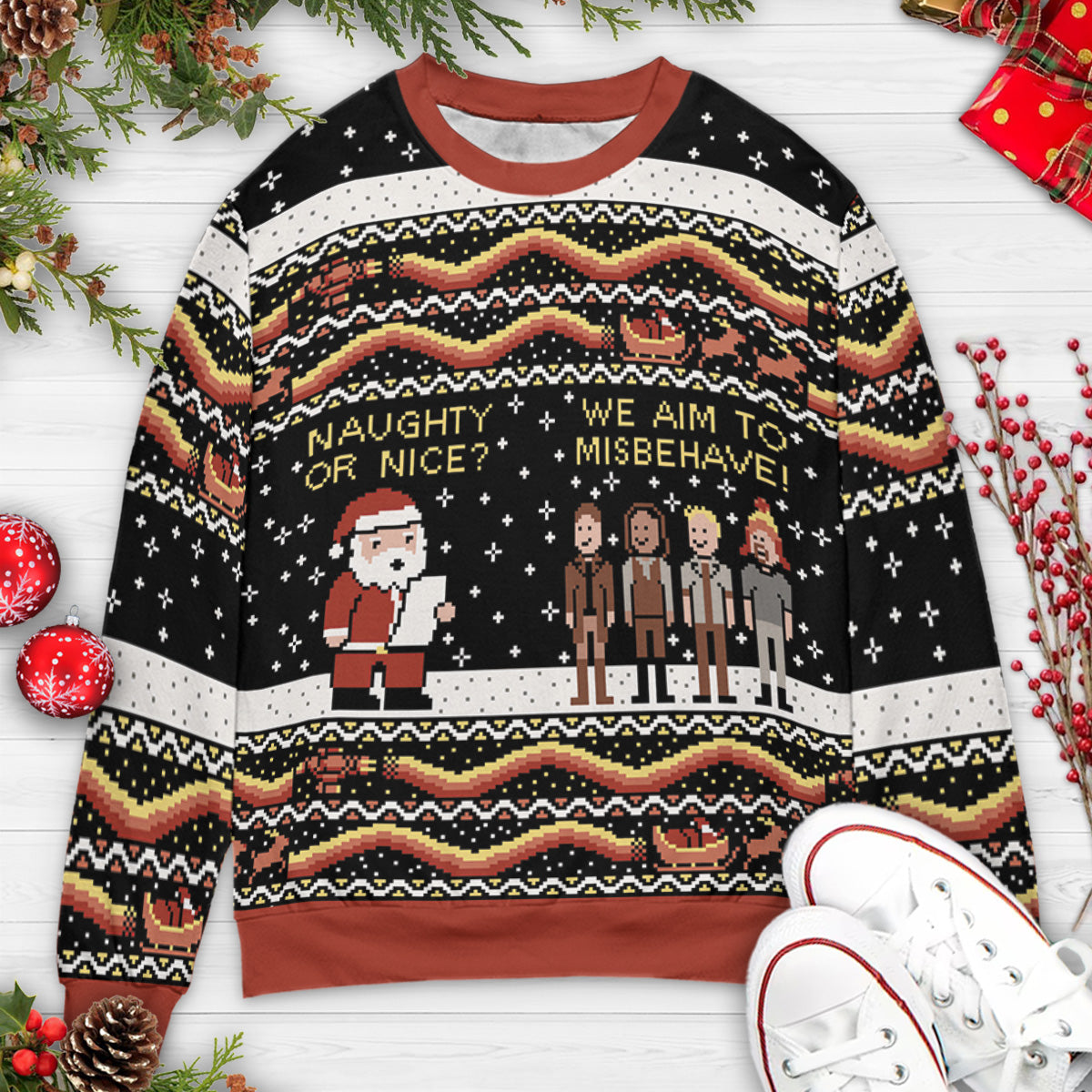 Ugly Christmas Sweatshirt - CS4ABCPL