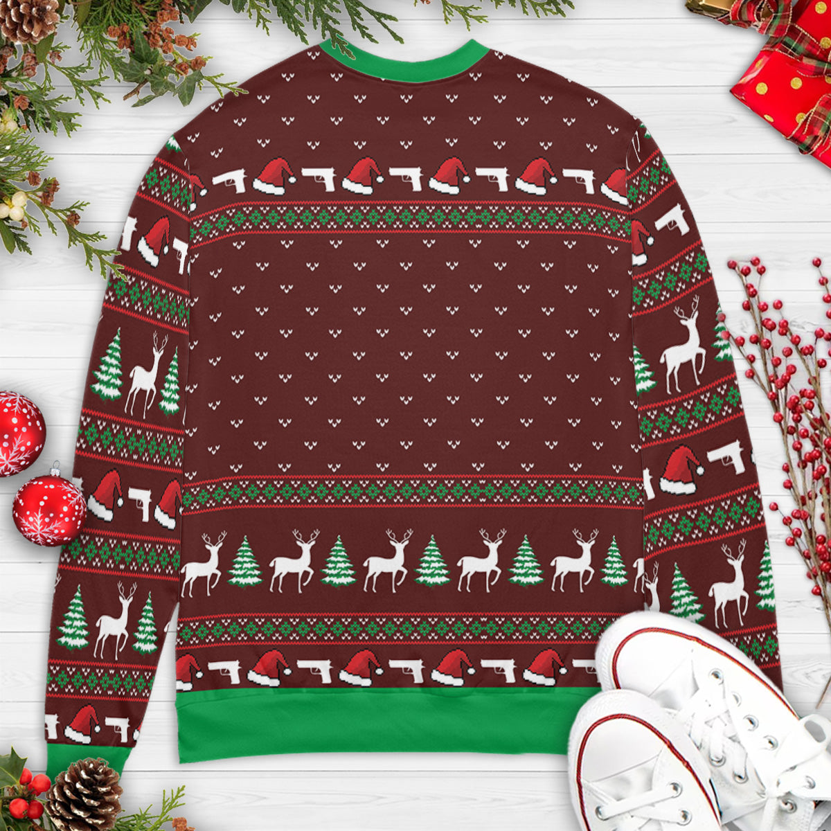 Ugly Christmas Sweatshirt - ZKF6TSPH