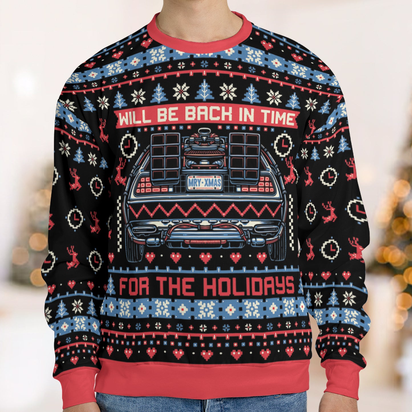 Ugly Christmas Sweatshirt - 3BTBR2KX