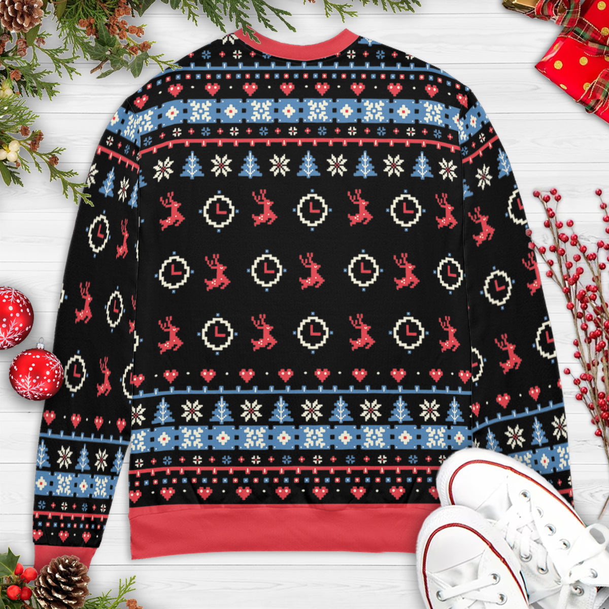 Ugly Christmas Sweatshirt - 3BTBR2KX