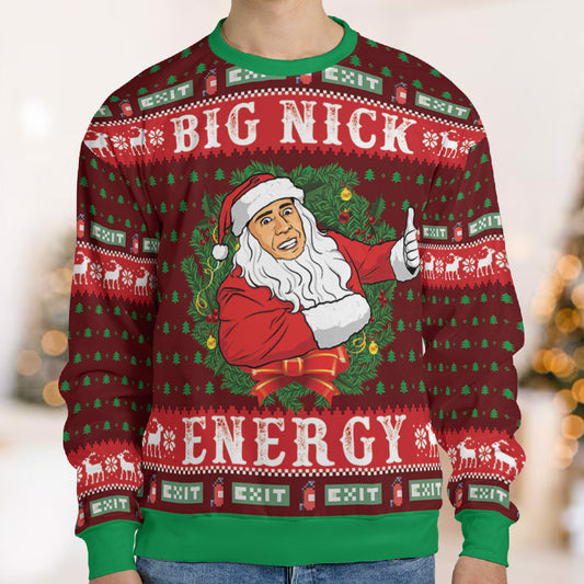 Ugly Christmas Sweatshirt - QS1JPDZE