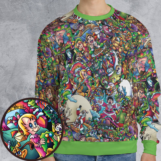 All-over Print Sweatshirt - DVYPJ8CC