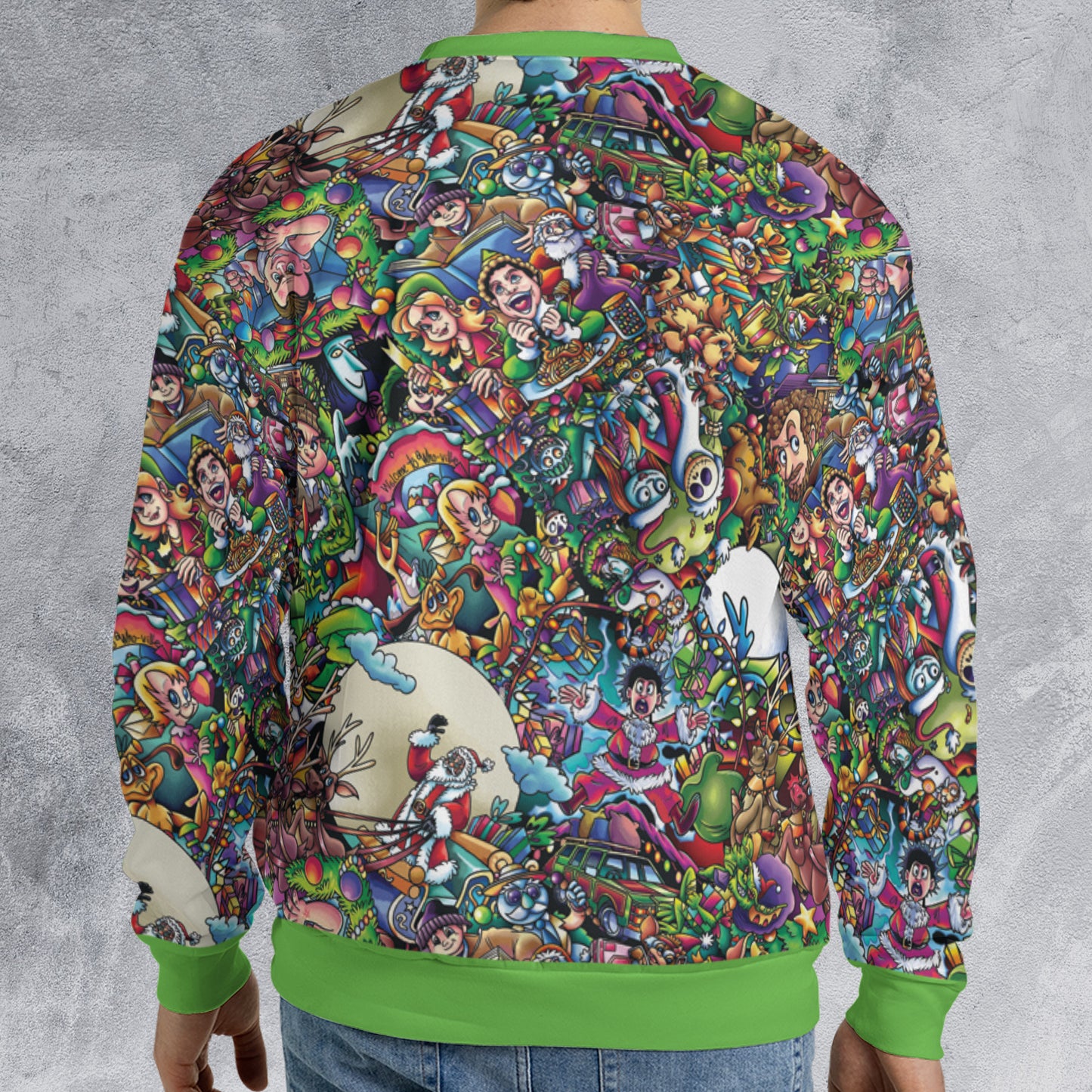 All-over Print Sweatshirt - DVYPJ8CC