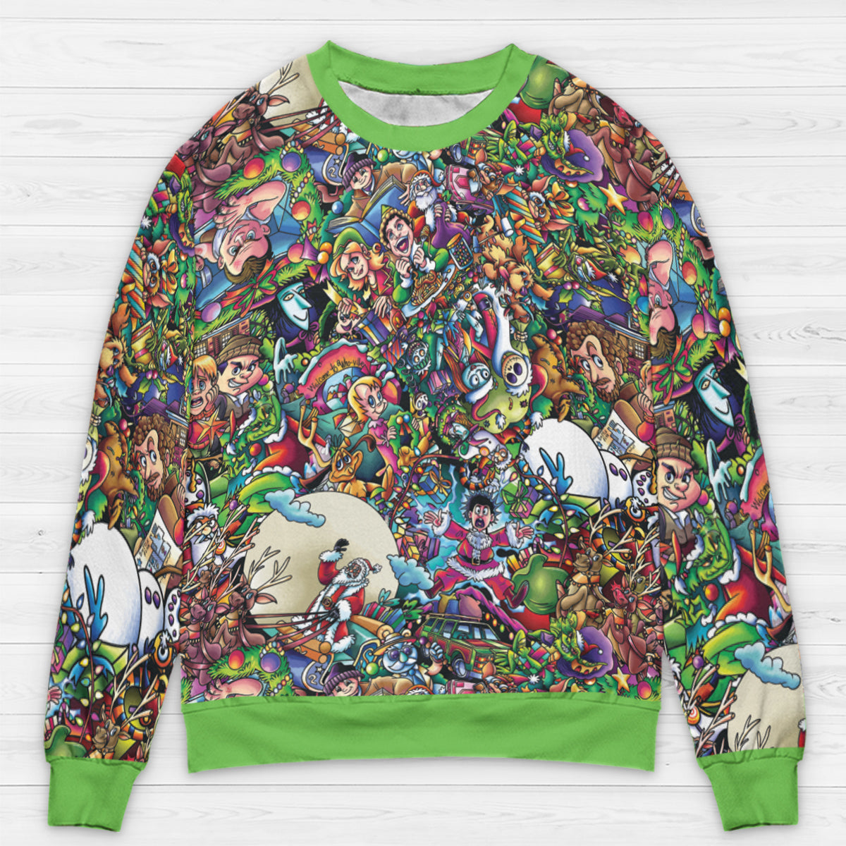 All-over Print Sweatshirt - DVYPJ8CC