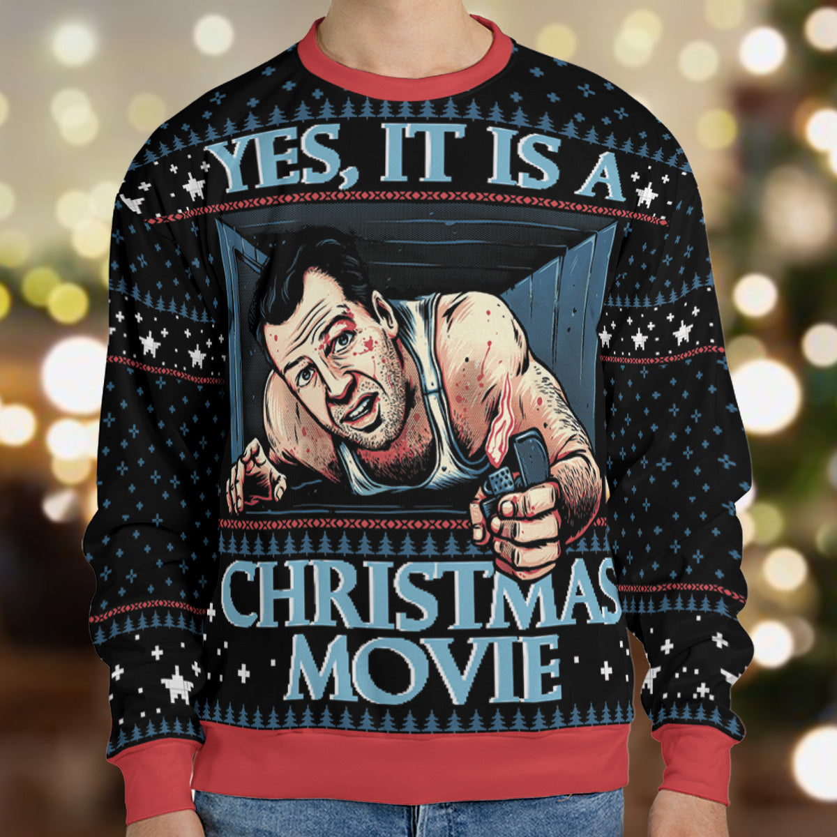 Ugly Christmas Sweatshirt - XW4DEYZT