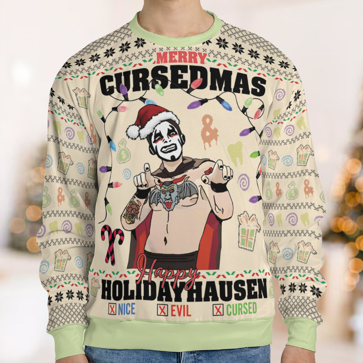 Ugly Christmas Sweatshirt - TYSMKFHX