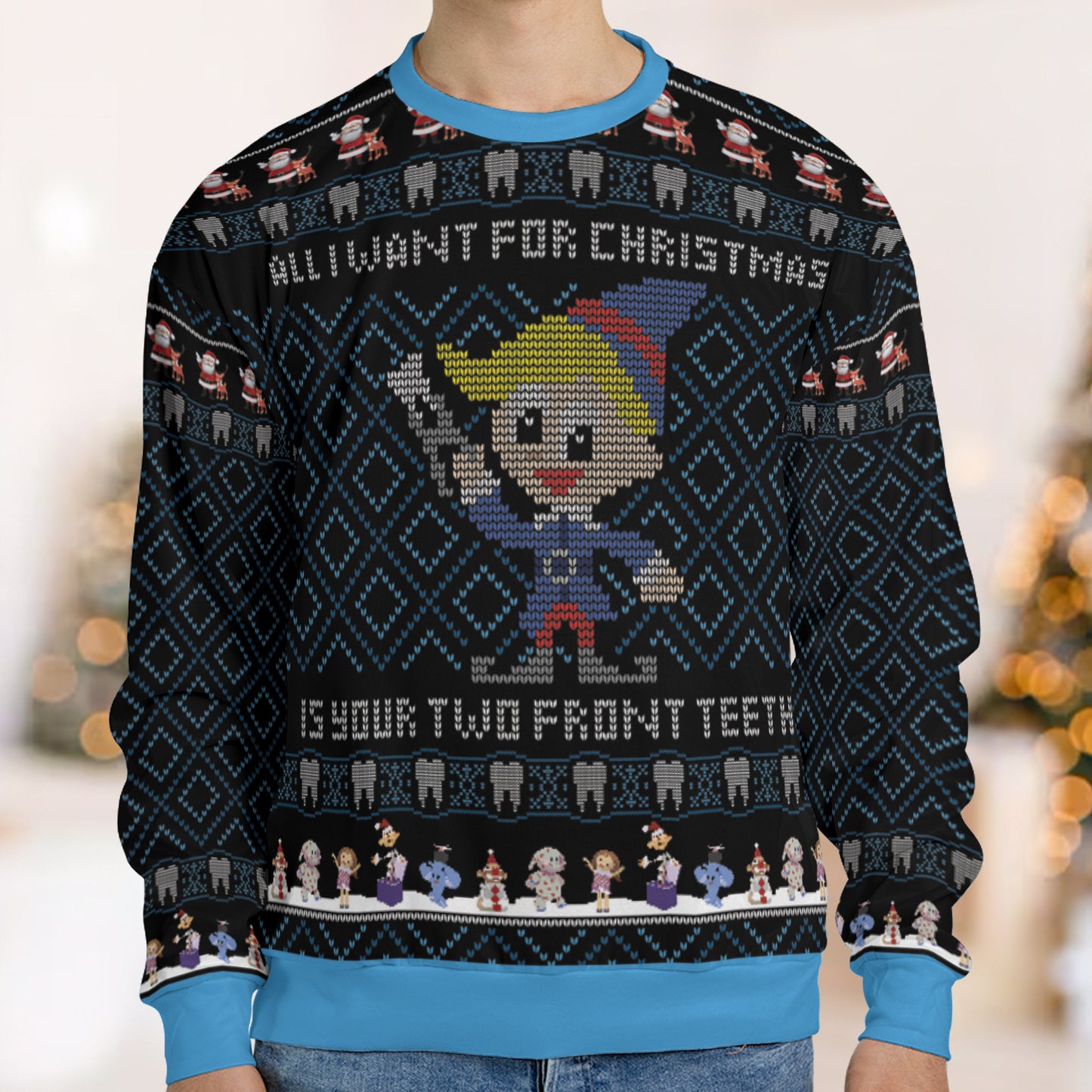 Ugly Christmas Sweatshirt - L1MZAXPS